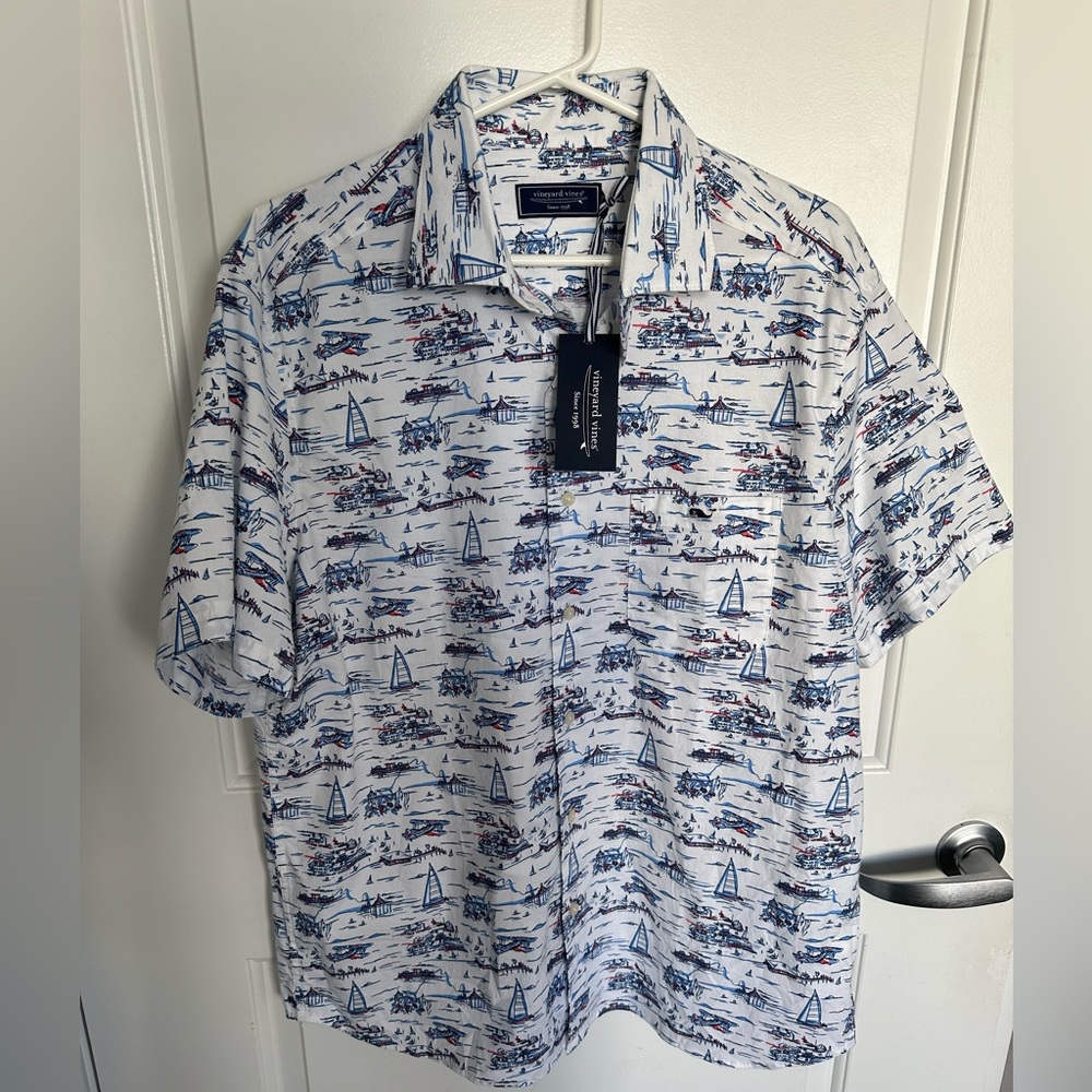 NWT Men’s Vineyard Vines Shortsleeved Shirt